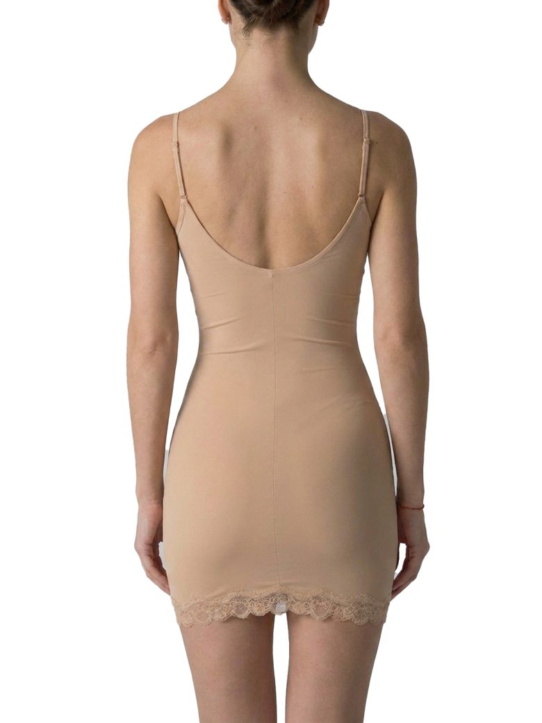 Lace Trim Chemise Nightdress - alternate view